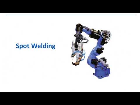 Spot Welding Basic Programming techniques on Yaskawa Robots