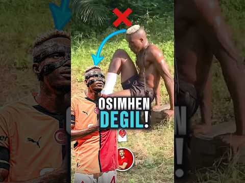 Osimhen's twin 😱 WE WERE DECEIVED ❗️ #osimhen #galatasaray #football