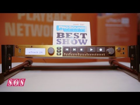 Cymatic Audio uTrack 24 - AES 2104