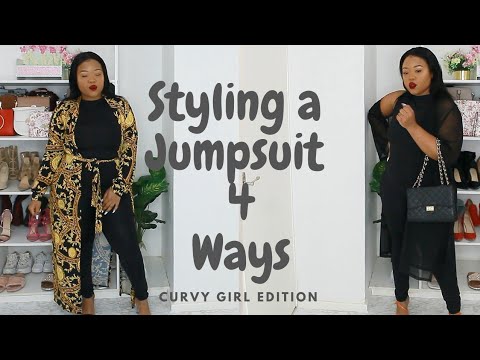 STYLING A JUMPSUIT-4 OUTFIT IDEAS|| HOW TO STYLE A...