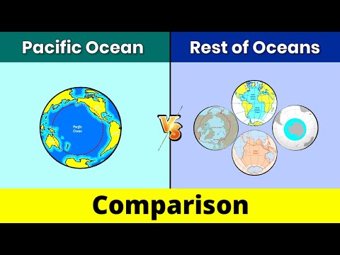 Pacific Ocean vs Rest of Oceans | Rest of Oceans vs Pacific Ocean | Comparison | Data Duck