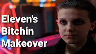 Eleven's Second Makeover | Stranger Things Season 2 | Funny Scene | HD |