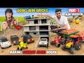 I Build Sourav Joshi S House Mini Model Using Mini Bricks With Rc Tractor Souravjvlogs