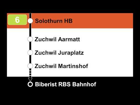 BSU Ansagen - 6 - Solothurn, Allmend – Biberist RBS