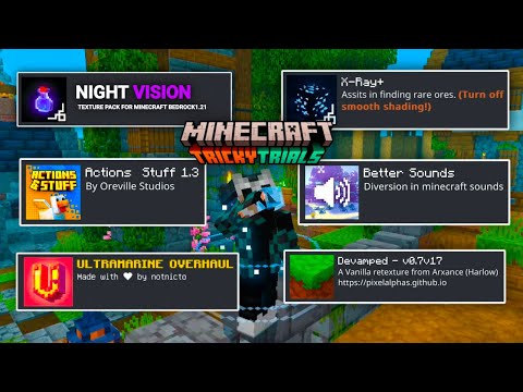 ❤️TOP 50 TEXTURAS ÚTILES para MINECRAFT PE 1.21 | Texture Packs Survival MINECRAFT BEDROCK 1.21.72✅