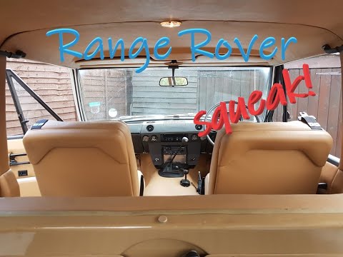 Range Rover Classic steel Heater body motor squeal fix - Profanity warning