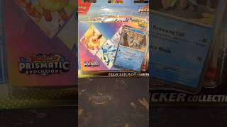 Prismatic Evolutions Glaceon Tech Sticker Collection!!! #pokemon #packopenning #tcg #packs #cards