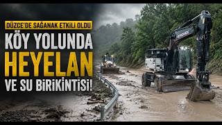 Dokuzdeğirmende Şiddetli Yağış Hayatı Felç Etti