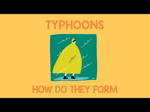 How Typhoons Are Formed | Animation