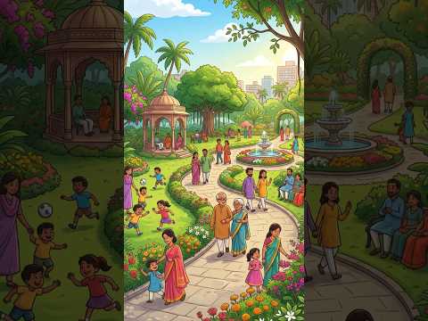 उद्यानस्य शोभा (बगीचे की सुंदरता - The Beauty of the Garden) #sanskritkalp