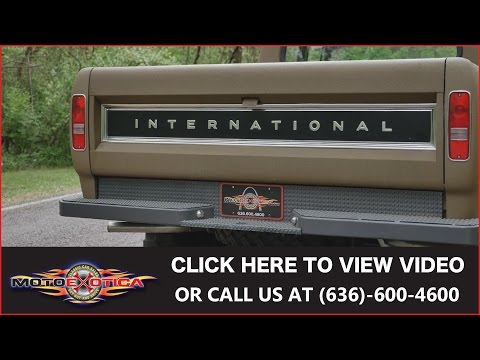 1972 International Travelette 4X4 (CC-977514) for sale in St. Louis, Missouri