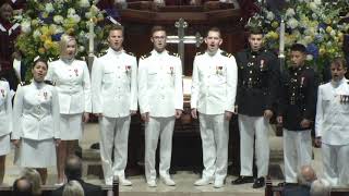 USNA Music, &quot;On Eagles Wings&quot; at H. Ross Perot&#39;s Funeral Service