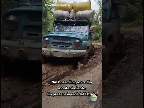 #Movilidad | 🚧Comunidad de zona rural del Líbano exige intervención urgente en vía en estado crítico