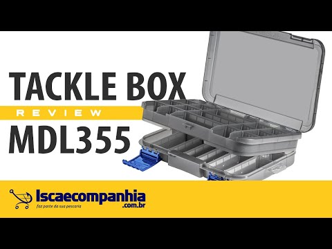Vídeo Estojo Marine Sports Duplo Tackle Box Double Layer MDL355