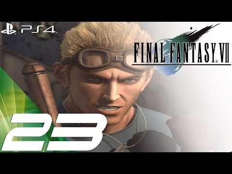 Final Fantasy VII PS4 - Gameplay Walkthrough Part 23 - Junon Execution & Airship [1080p 60fps]
