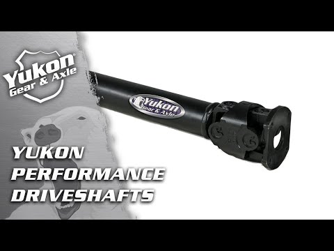 Yukon performance front driveshaft, 2018 Jeep JL Sahara 4 Dr, Auto, Selec-Trac 