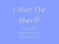 Eric Clapton I Shot The Sheriff May 24 2011 Royal Albert Hall