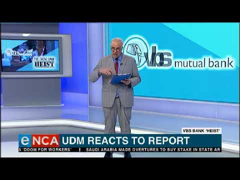 UDM leader reacts to that explosive VBS report