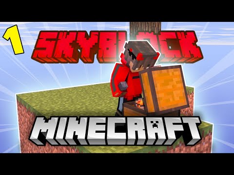 THE PERFECT START | Minecraft Skyblock Let's Play Episode 1 (Bedrock/Java Server IP)
