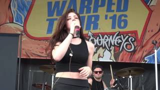 Against The Current  - Young &amp; Relentless Live at Vans Warped Tour 2016 in Houston, Texas
