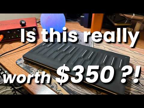 ROLI Seaboard Block M Keyboard review and demo / wireless MIDI WIDI MPE controller / Check it!