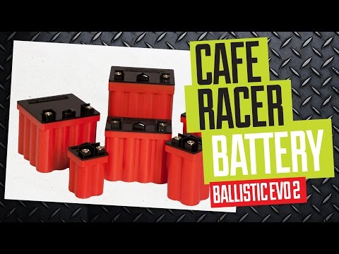 Cafe Racer Battery - Ballistic Evo 2 facts & installation