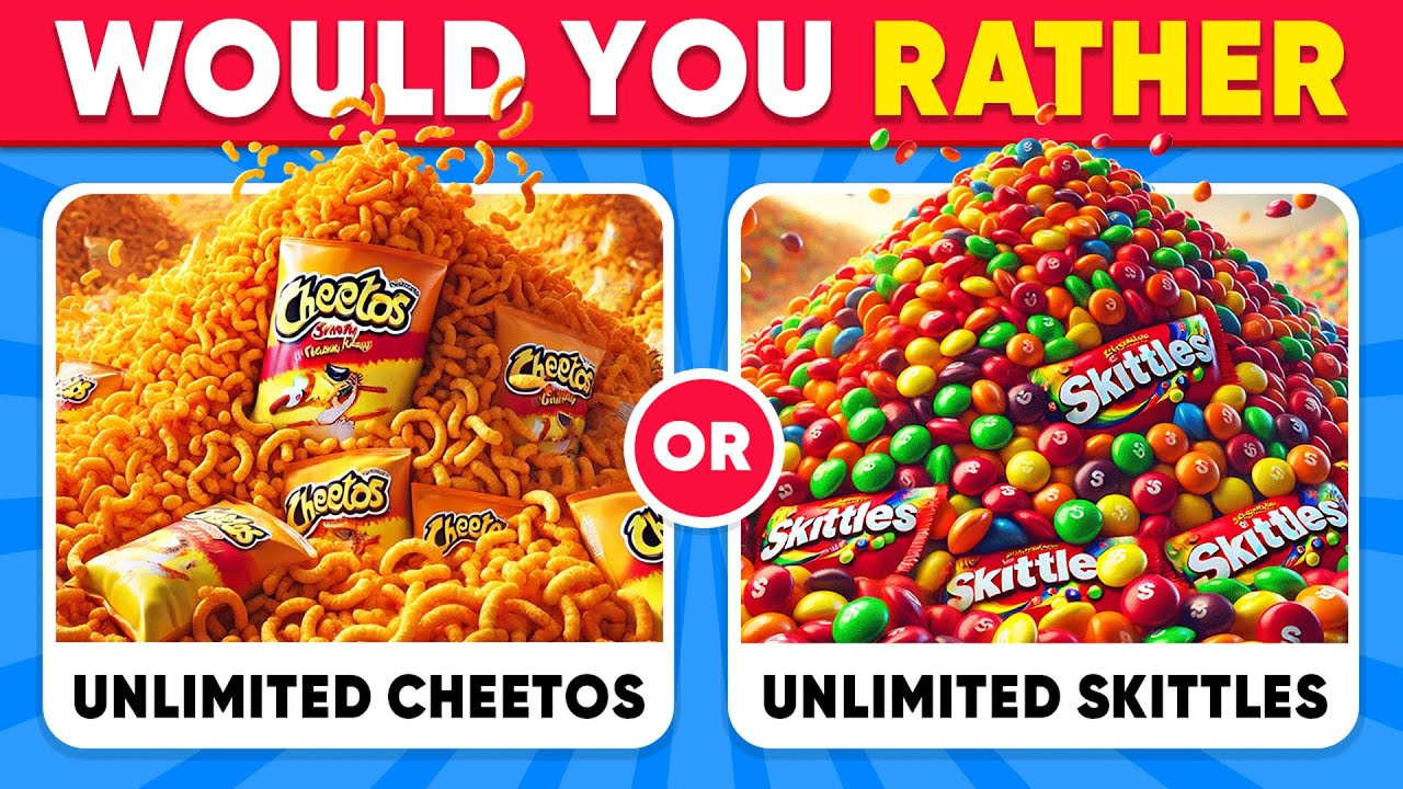 Would You Rather...? Savory Vs Sweet Edition 🍟🍧 Daily Quiz