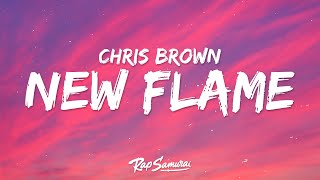 Chris Brown - New Flame (Lyrics) ft. Usher, Rick Ross