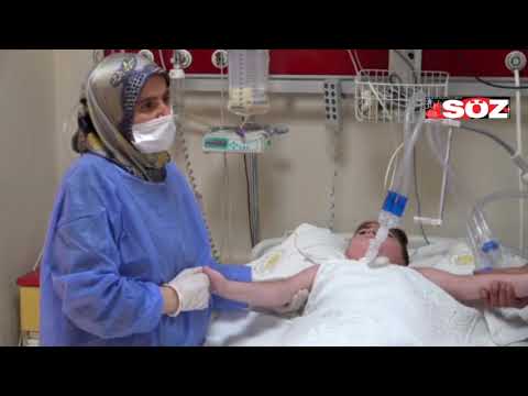 ANNELER GÜNÜ'NÜ YOĞUN BAKIMDAKİ EVLADI İÇİN HASTANEDE GEÇİRİYOR