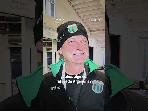 Estadounidense y fanático de Nueva Chicago