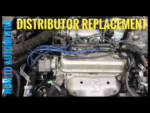 How To Replace The Distributor On A Honda Accord