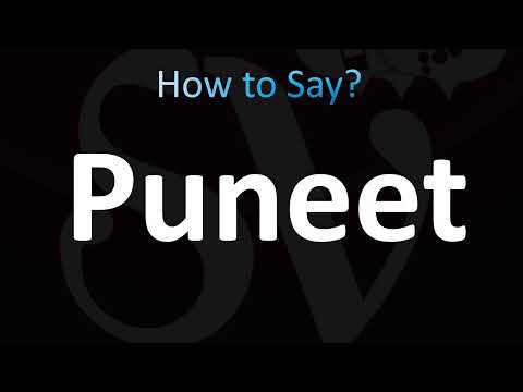 How to Pronounce Puneet (CORRECTLY!)