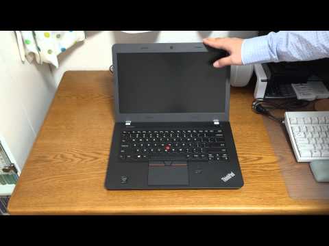 Lenovo ThinkPad E450 Unboxing and Quick Look (Eng)