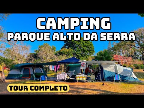 CAMPING PARQUE ALTO DA SERRA EM SÃO PEDRO/SP | TOUR COMPLETO