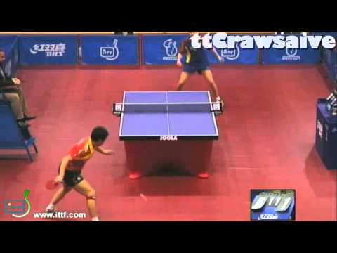 WANG HAO - CRISAN ADRIAN QATAR OPEN 2011 TABLE TENNIS
