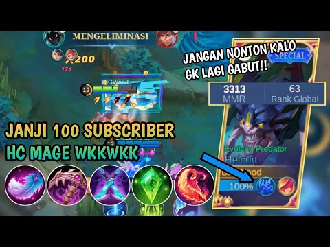 HELCURT BEST BUILD 2022 - HELCURT BUILD MAGE - MLBB