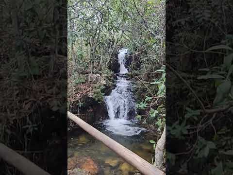 Cachoeira dos Cristais na Chapada dos Veadeiros em Alto Paraíso de Goiás em Goiás