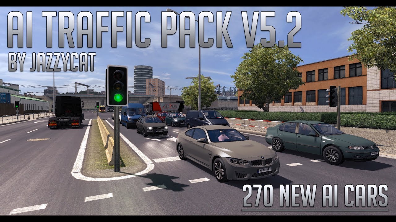 AI Traffic Pack by Jazzycat v5.8 ETS 2