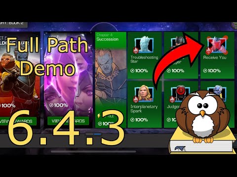 Full Run Through of 6.4.3 Recieve you - Easy Path - 2024 - MCOC