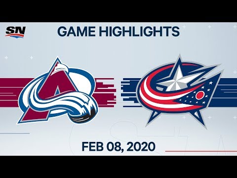 NHL Highlights | Avalanche vs Blue Jackets – Feb. 8, 2020
