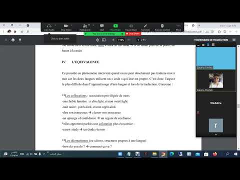 Leçon21 Zoom Meeting