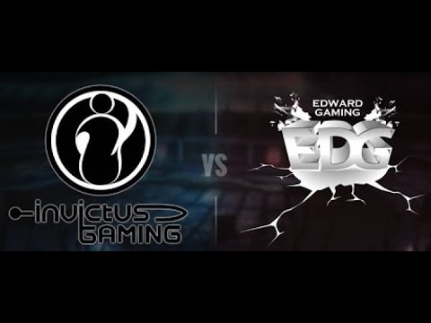 LPL Regional Qualifier 2015 EDG VS IG Game 1 Highlight