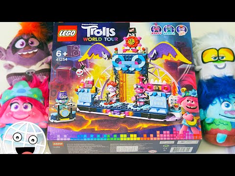 Конструктор LEGO Trolls «Концерт в городе Рок-на-Вулкане» 41254 / 387 деталей