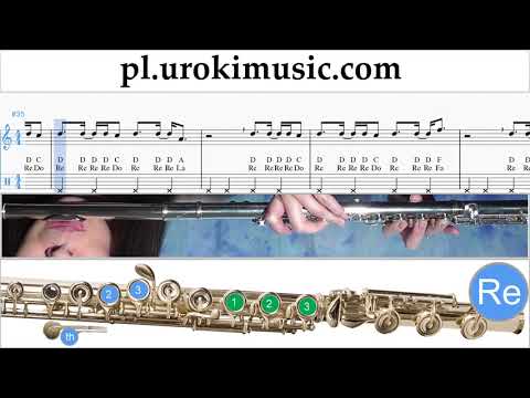 Nauka Gry Na Flecie Nicky Jam ft. Will Smith - Live It Up Nuty Poradnik um-ih463