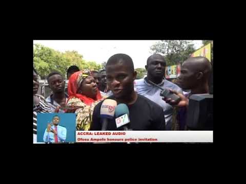 Leaked tape: NDC members storm Police HQ to support Ofosu Ampofo