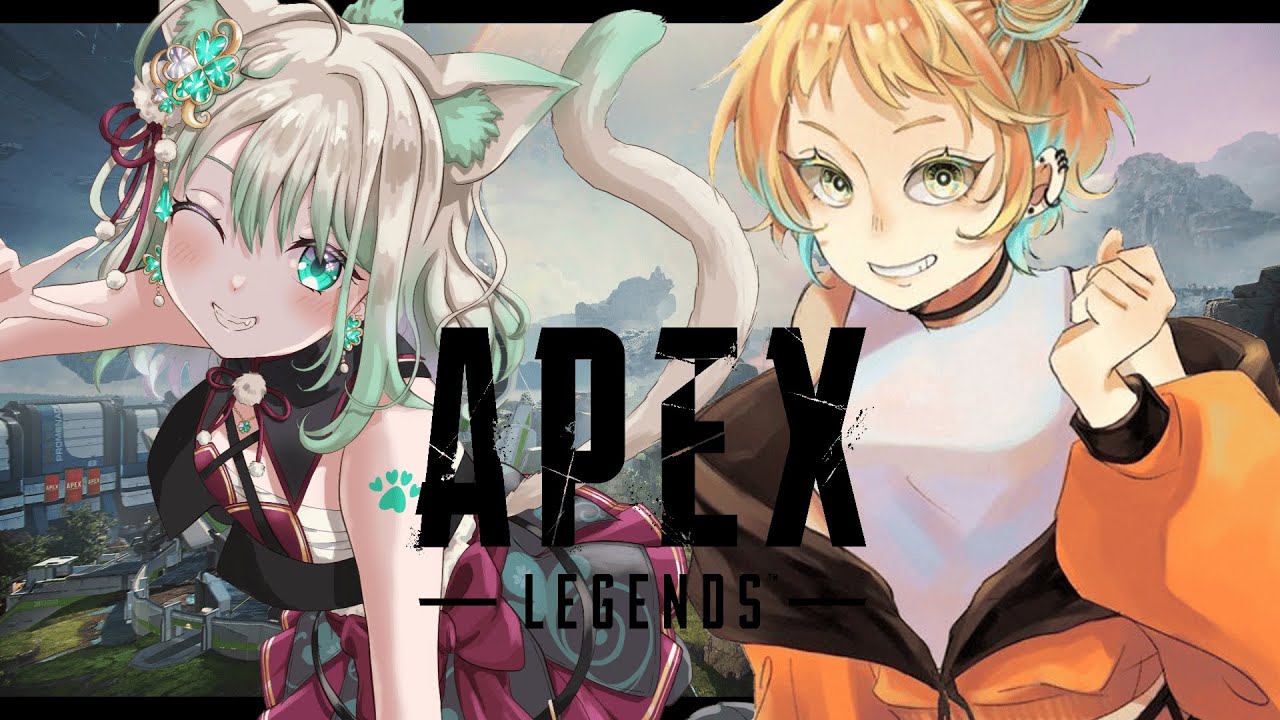 【#APEX】念願のおにゃのこコラボ～～～！！！♡【新人Vtuber/小花ぺち】w/葵葉 渚