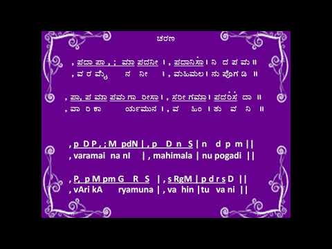 Vallinayaka-Kriti-Shanmukhapriya-Adi-Teaching by Guru.Dr.Mysore Nagamani Srinath-Muttayya Bhagavatar