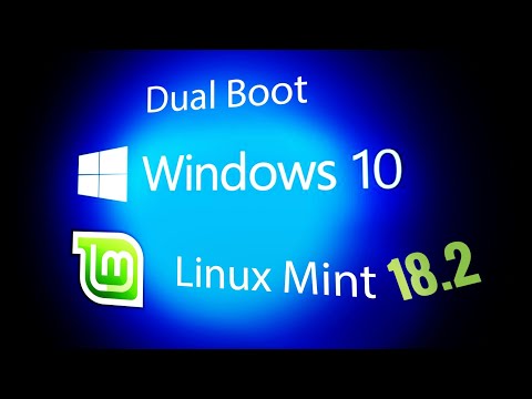 how to dual boot linux mint 18.2 sonya cinnamon