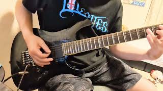 KANSAS の「TOMB 19」（STEVE MORSE）のギターソロを弾いてみた