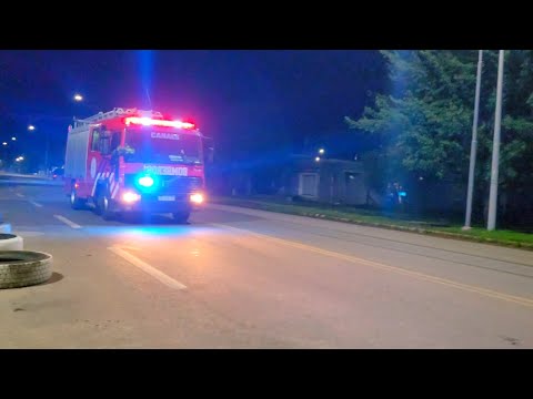 Bomberos: Salida de los Móviles N°9, N°12 y N°13 por Accidente en Ruta N°8 (Falsa Alarma)